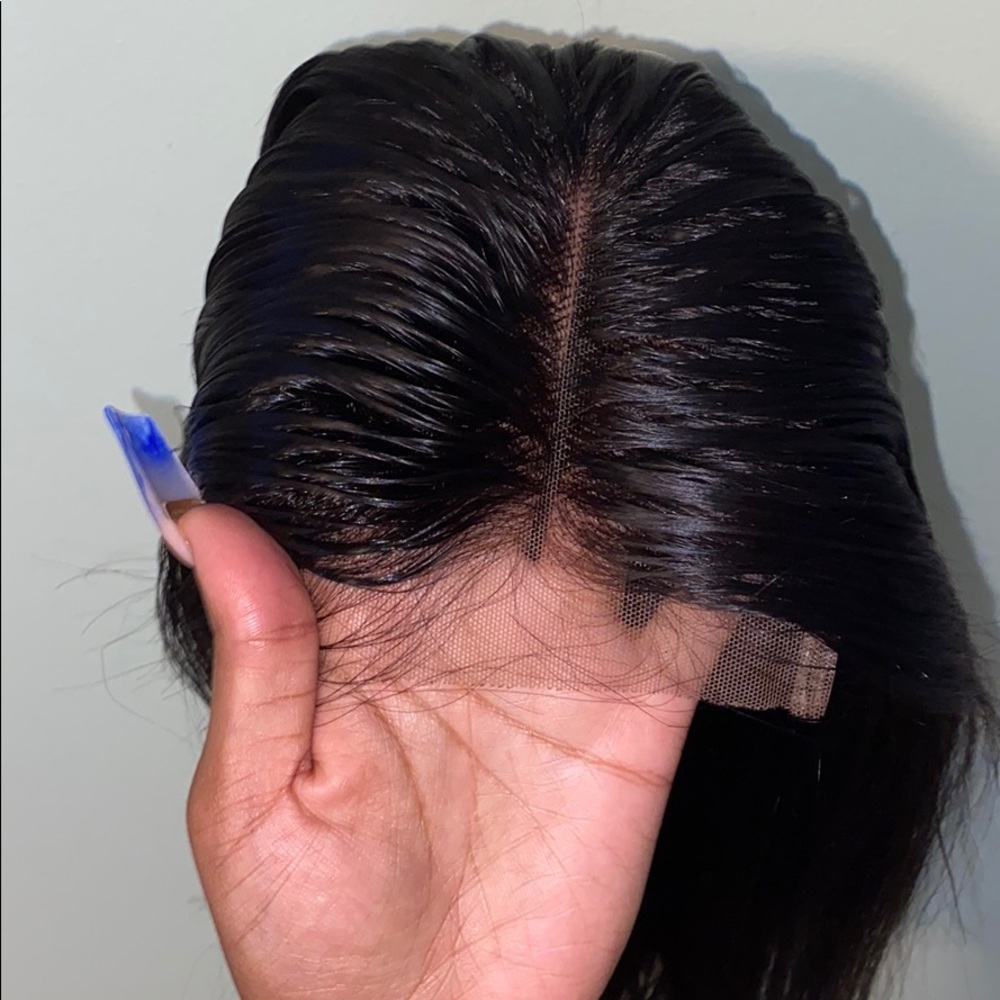 12in 1b 4x4 closure wig